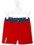 contrasting pocket shorts