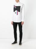 Punk print shirt
