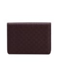 textured square wallet