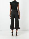tailored cropped jumpsuit