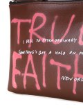 True Faith印花手拿包
