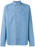 button-down denim shirt