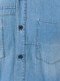 patch detail denim shirt