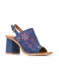 embroidered sandals