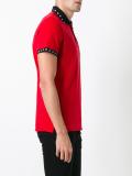embroidered logo polo shirt