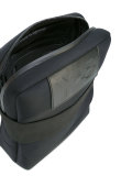 logo patch messenger bag