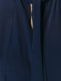 asymmetric ruffle blouse