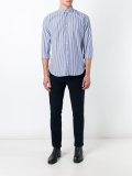 poplin bold striped shirt