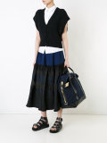 roll top tote bag 