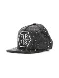'Pp78' quilted cap