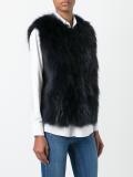 fur vest