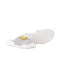 Smile jersey sandals