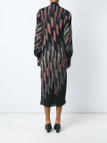 printed midi dress