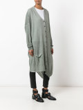 asymmetric long cardigan