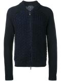 panelled bomber jacket 