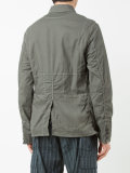 contrasting stitch jacket