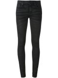 embroidered skinny jeans