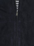 zipped hooded jacket