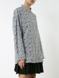 printed stripe shirt