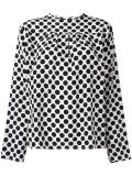 polka dot blouse