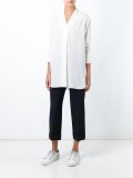cropped tailored trousers