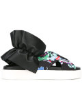 sling-back flat sandals