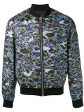 printed bomber jacket 