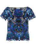 floral embroidered blouse 