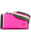 logo appliqué crossbody bag