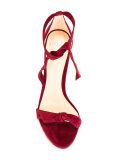 knotted stiletto sandals 