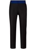 'Opt Art' straight trousers