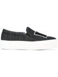 slip-on NY platform sneakers