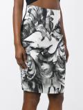 printed pencil skirt 