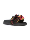 flower slider sandals 