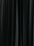 mid-length pleated skirt