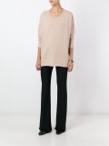 scoop neck jumper 