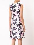 floral print flared dress