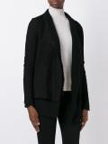 open front shearling jacket