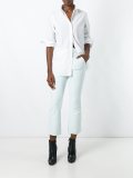 cropped tailored trousers