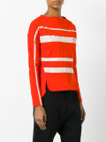 striped panel top