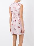 floral print flared dress