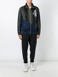 panelled track jacket