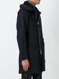 hooded coat