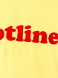 'Hotline'印花T恤