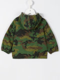 camouflage print coat 