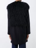 faux fur collar coat 