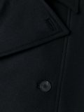 panelled double breasted coat