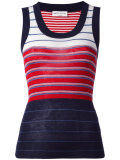 rib stripe tank top