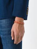 interlaced leather bracelet