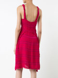 fine-stripe day dress
